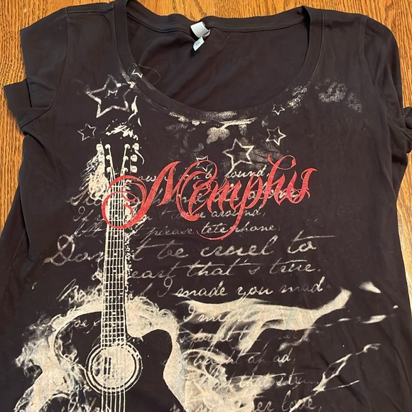 Women’s Memphis Music T Shirt - Picture 2 of 8